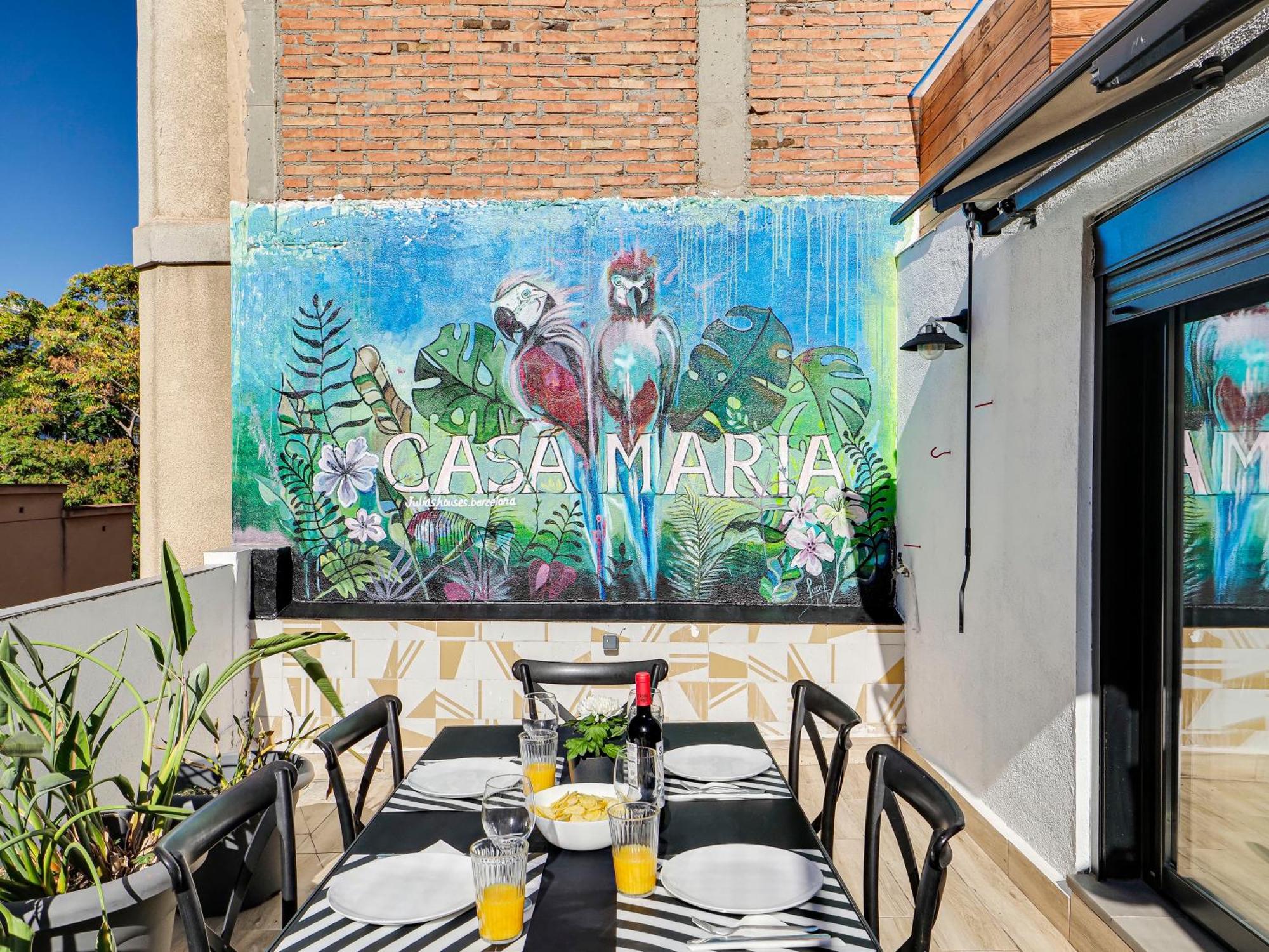 Casa Maria Townhouse- Terrace-4 Bedrooms L’Hospitalet de Llobregat Zewnętrze zdjęcie